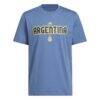 Argentina National Team adidas Jersey Hook T-Shirt - Blue - Front View