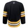 Boston Bruins Fashion7 Home Authentic Pro Jersey - Black - Detail View