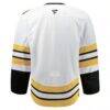 Boston Bruins Fashion7 Away Authentic Pro Jersey - White - Detail View