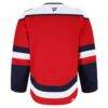 Washington Capitals Fashion7 Alternate Authentic Pro Jersey - Red - Detail View