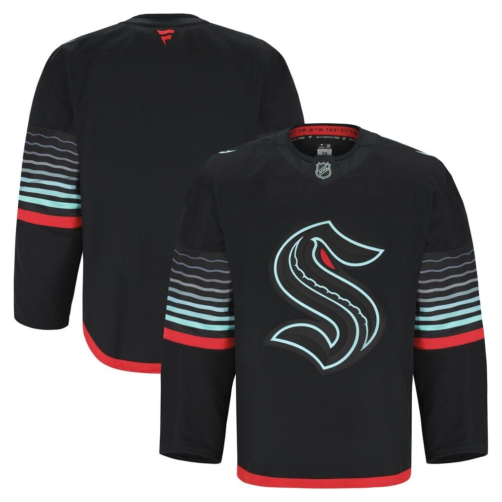 Seattle Kraken Fashion7 Alternate Authentic Pro Jersey