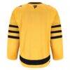 Pittsburgh Penguins Fashion7 Alternate Authentic Pro Jersey - Gold - Detail View