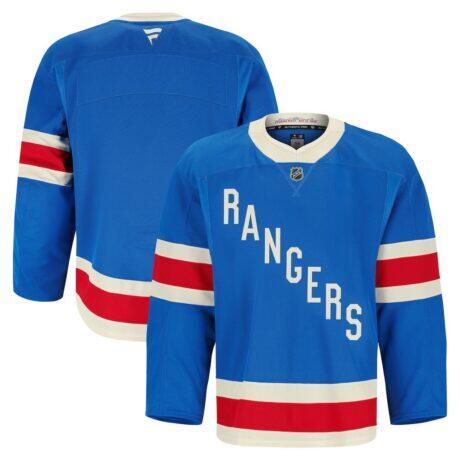 New York Rangers Fashion7 Centennial Authentic Pro Jersey - Blue - Front View