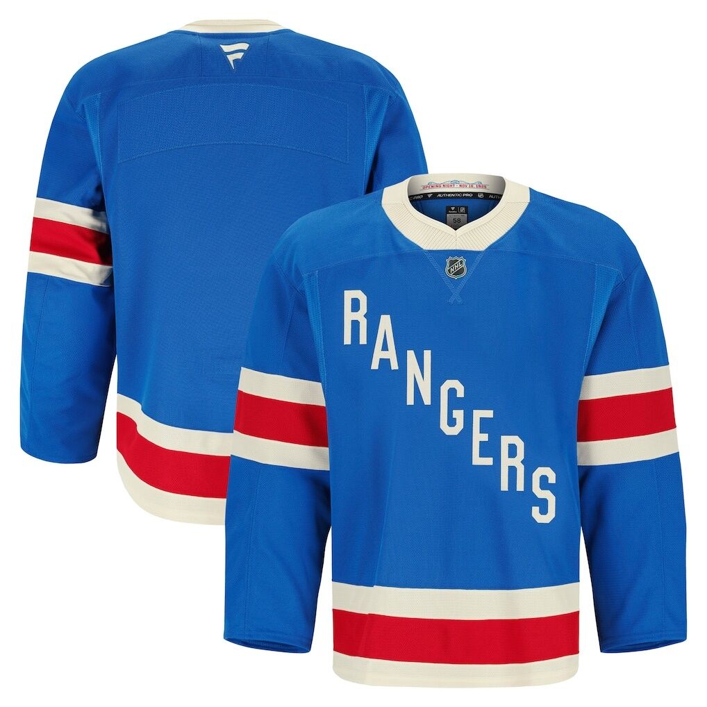 New York Rangers Fashion7 Centennial Authentic Pro Jersey