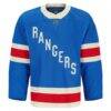 New York Rangers Fashion7 Centennial Authentic Pro Jersey - Blue - Side View