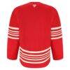 Detroit Red Wings Fashion7 Centennial Authentic Pro Jersey - Red - Detail View
