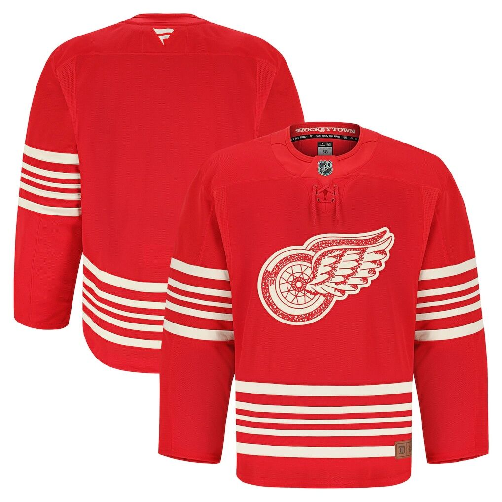 Detroit Red Wings Fashion7 Centennial Authentic Pro Jersey