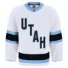 Utah Mammoth Fashion7 Away Authentic Pro Jersey - White - Side View