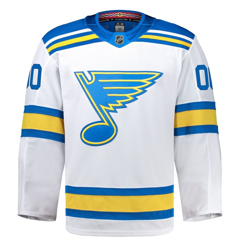 St. Louis Blues Fashion7 Away Authentic Pro Custom Jersey