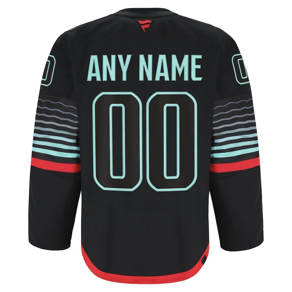 Seattle Kraken Fashion7 Alternate Authentic Pro Custom Jersey