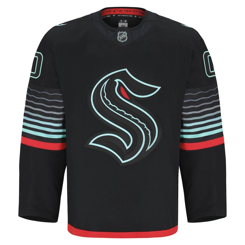 Seattle Kraken Fashion7 Alternate Authentic Pro Custom Jersey