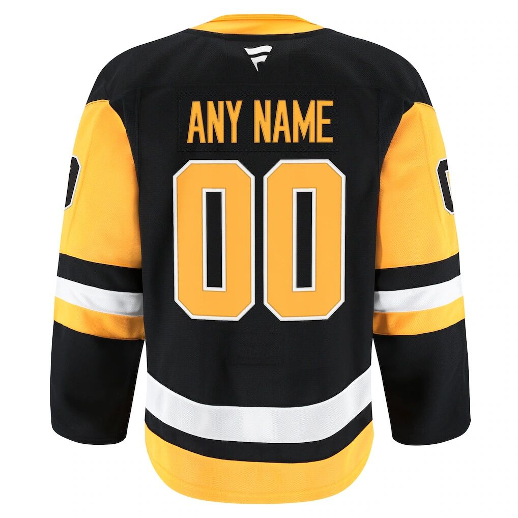 Pittsburgh Penguins Fashion7 Alternate Authentic Pro Custom Jersey