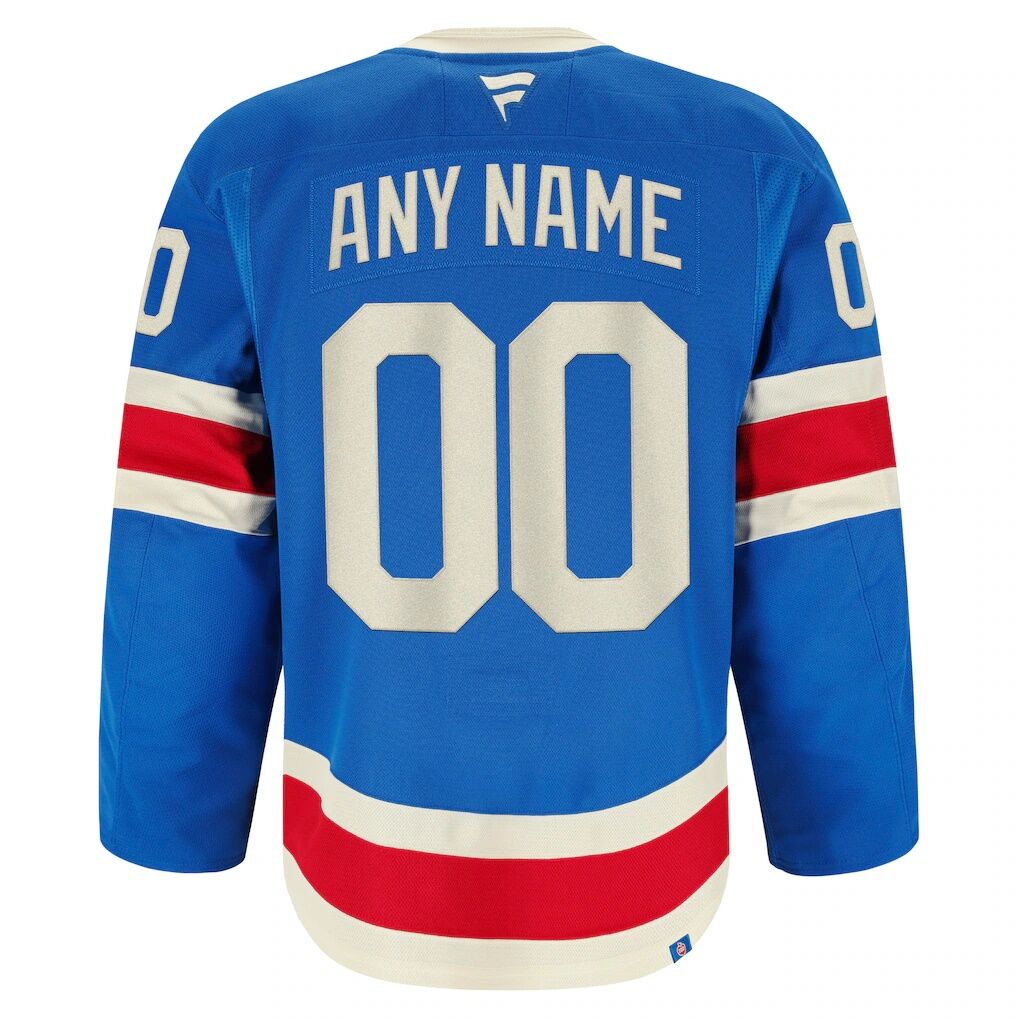 New York Rangers Fashion7 Centennial Authentic Pro Custom Jersey