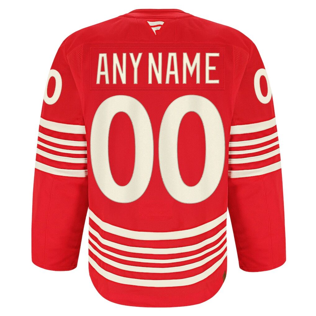 Detroit Red Wings Fashion7 Anniversary Authentic Pro Custom Jersey
