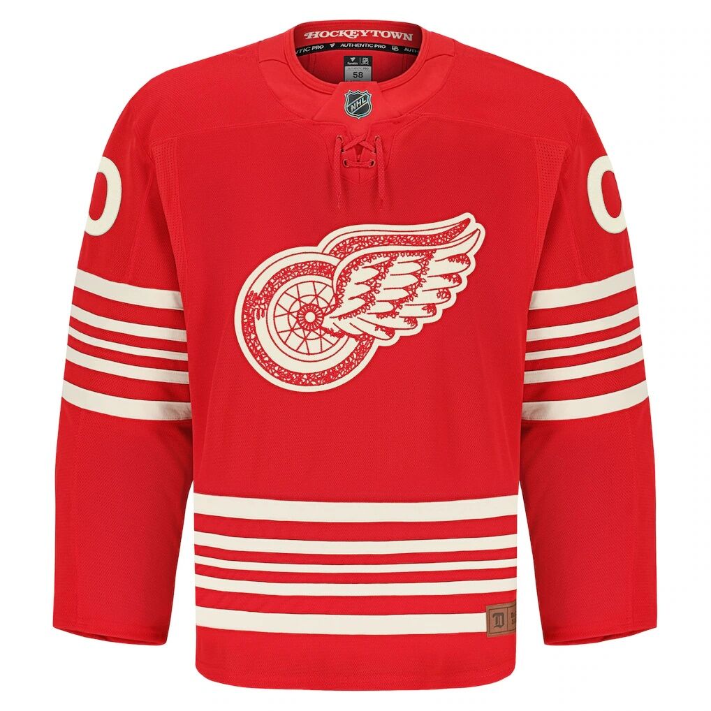 Detroit Red Wings Fashion7 Anniversary Authentic Pro Custom Jersey