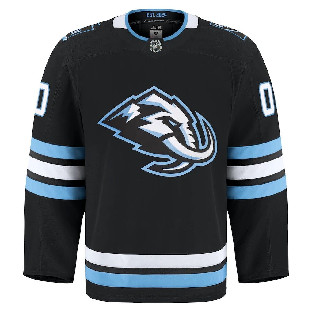 Utah Mammoth Fashion7 Home Authentic Pro Custom Jersey