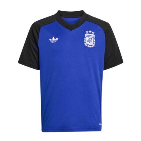 Argentina National Team adidas Youth 2026 Pre-Match Top - Blue - Alt1