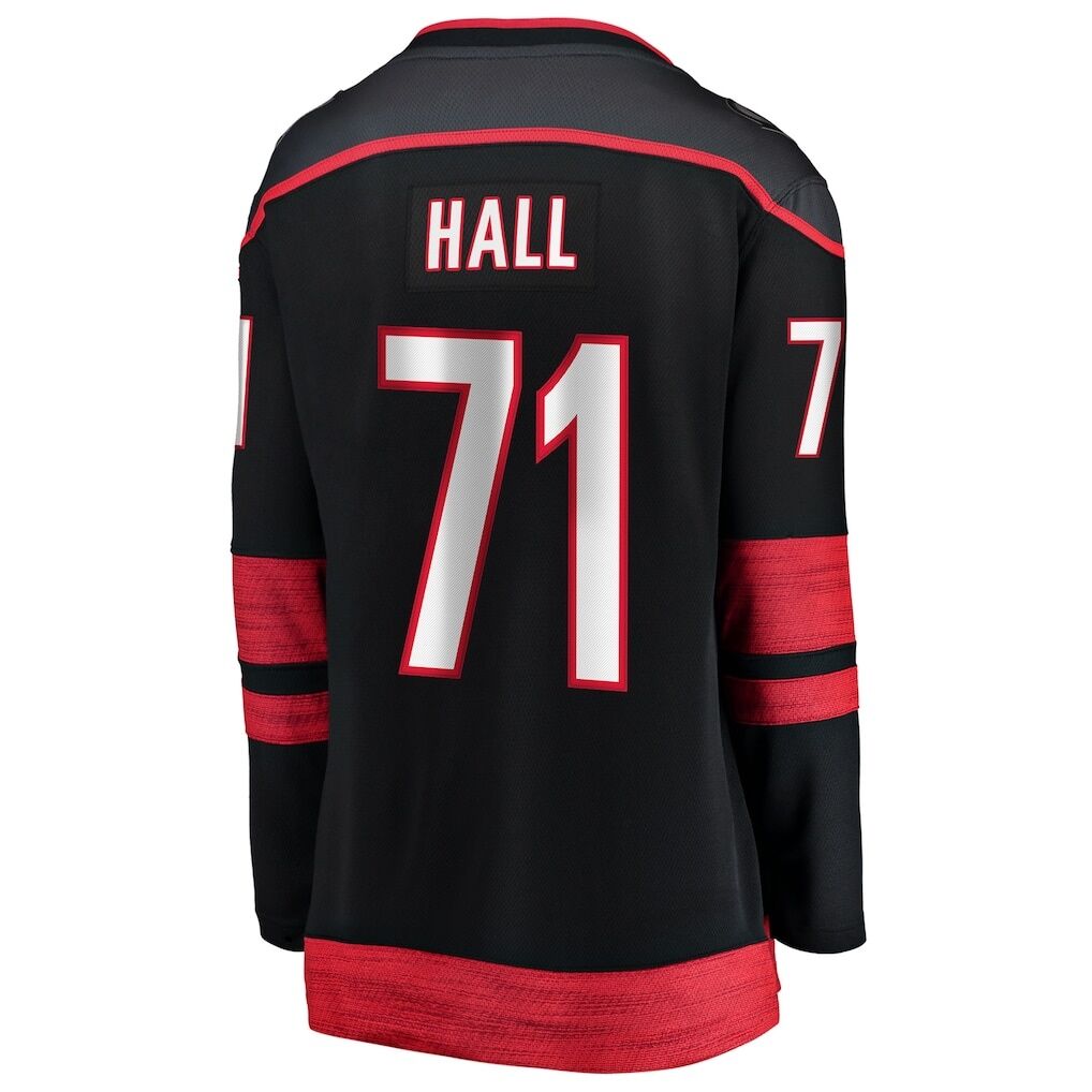 Taylor Hall Carolina Hurricanes Fashion7 Women's Home Breakaway Player Jersey
