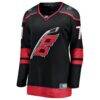 Taylor Hall Carolina Hurricanes Fashion7 Women's Home Breakaway Player Jersey - Black - Side View