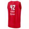 Brittney Griner Atlanta Dream Fashion7 Unisex Explorer Edition Fast Break Replica Jersey - Red - Detail View