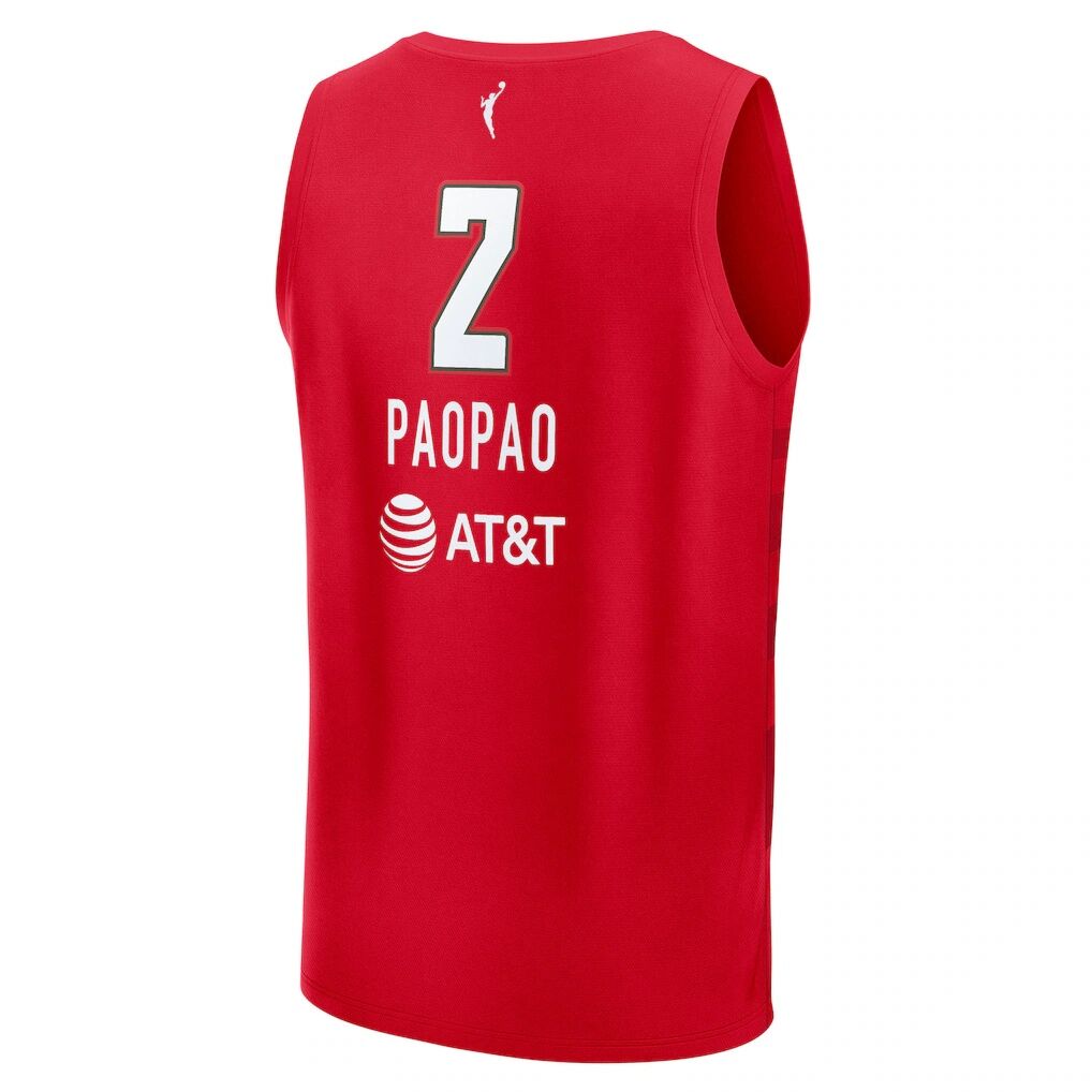 Te-Hina Paopao Atlanta Dream Fashion7 Youth Explorer Edition Fast Break Replica Jersey