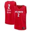 Te-Hina Paopao Atlanta Dream Fashion7 Youth Explorer Edition Fast Break Replica Jersey - Red - Front View