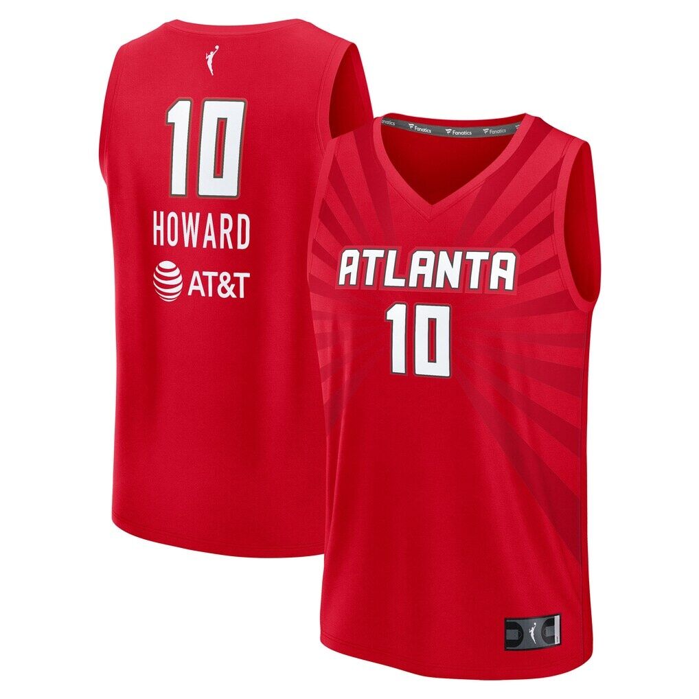Rhyne Howard Atlanta Dream Fashion7 Unisex Explorer Edition Fast Break Replica Jersey