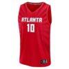 Rhyne Howard Atlanta Dream Fashion7 Unisex Explorer Edition Fast Break Replica Jersey - Red - Side View