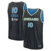 Kamilla Cardoso Chicago Sky Fashion7 Youth Explorer Edition Fast Break Replica Jersey - Black - Front View