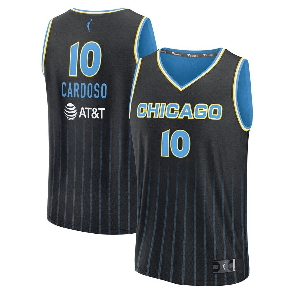 Kamilla Cardoso Chicago Sky Fashion7 Youth Explorer Edition Fast Break Replica Jersey