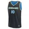 Kamilla Cardoso Chicago Sky Fashion7 Youth Explorer Edition Fast Break Replica Jersey - Black - Side View