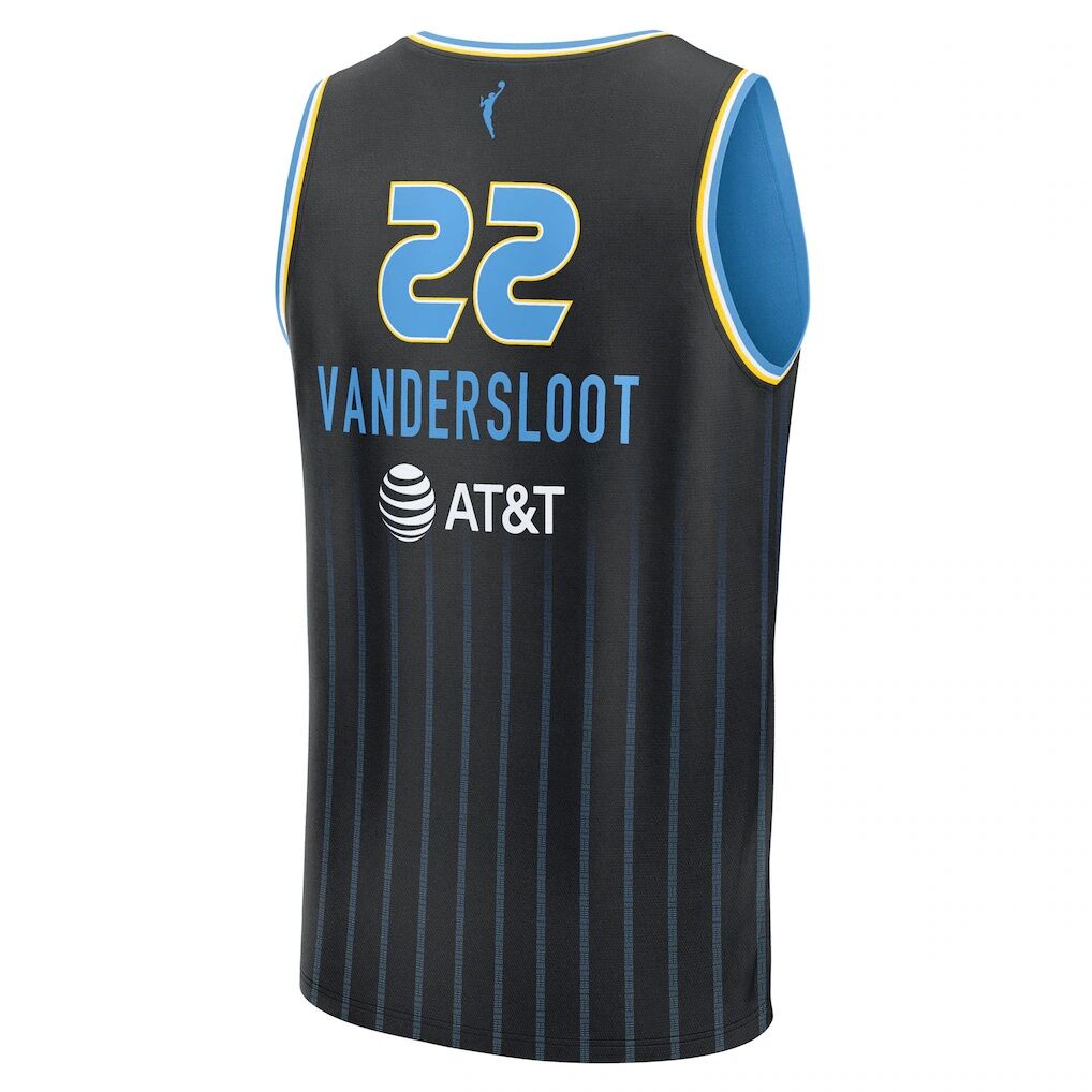 Courtney Vandersloot Chicago Sky Fashion7 Youth Explorer Edition Fast Break Replica Jersey