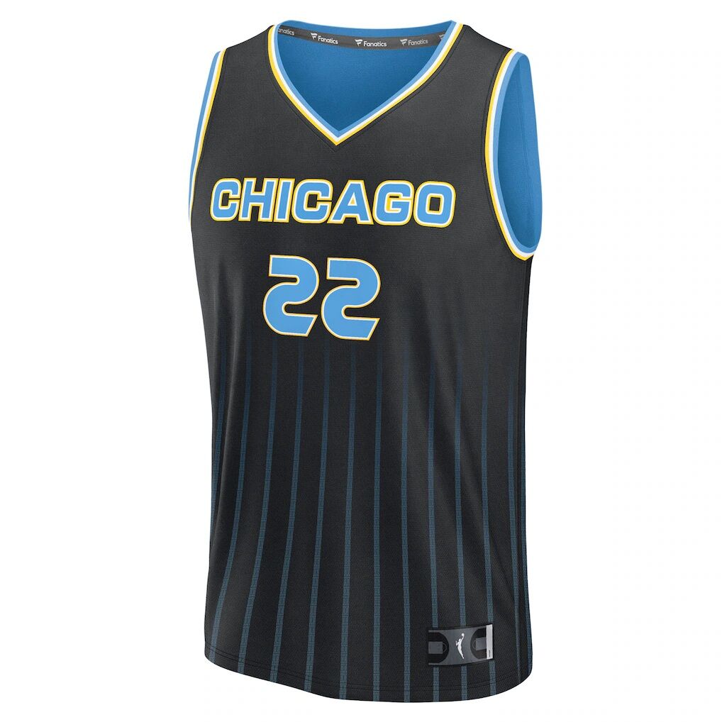 Courtney Vandersloot Chicago Sky Fashion7 Youth Explorer Edition Fast Break Replica Jersey