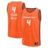 Jacy Sheldon Connecticut Sun Fashion7 Youth Explorer Edition Fast Break Replica Jersey - Orange - Front View