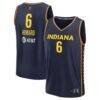 Natasha Howard Indiana Fever Fashion7 Unisex Explorer Edition Fast Break Replica Jersey - Navy - Front View