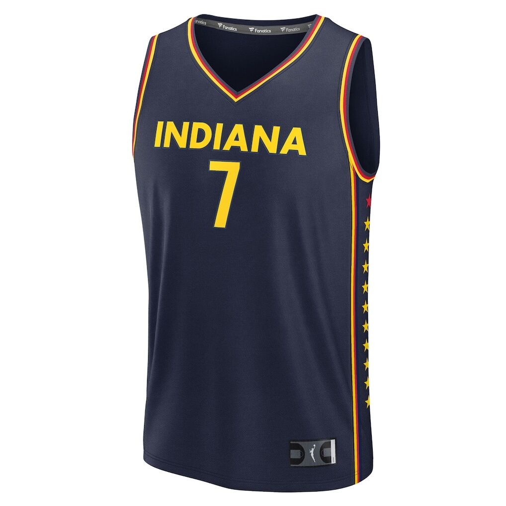 Aliyah Boston Indiana Fever Fashion7 Youth Explorer Edition Fast Break Replica Jersey