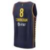 Sophie Cunningham Indiana Fever Fashion7 Youth Explorer Edition Fast Break Replica Jersey - Navy - Detail View