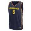 Sophie Cunningham Indiana Fever Fashion7 Youth Explorer Edition Fast Break Replica Jersey - Navy - Side View