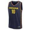 Lexie Hull Indiana Fever Fashion7 Youth Explorer Edition Fast Break Replica Jersey - Navy - Side View