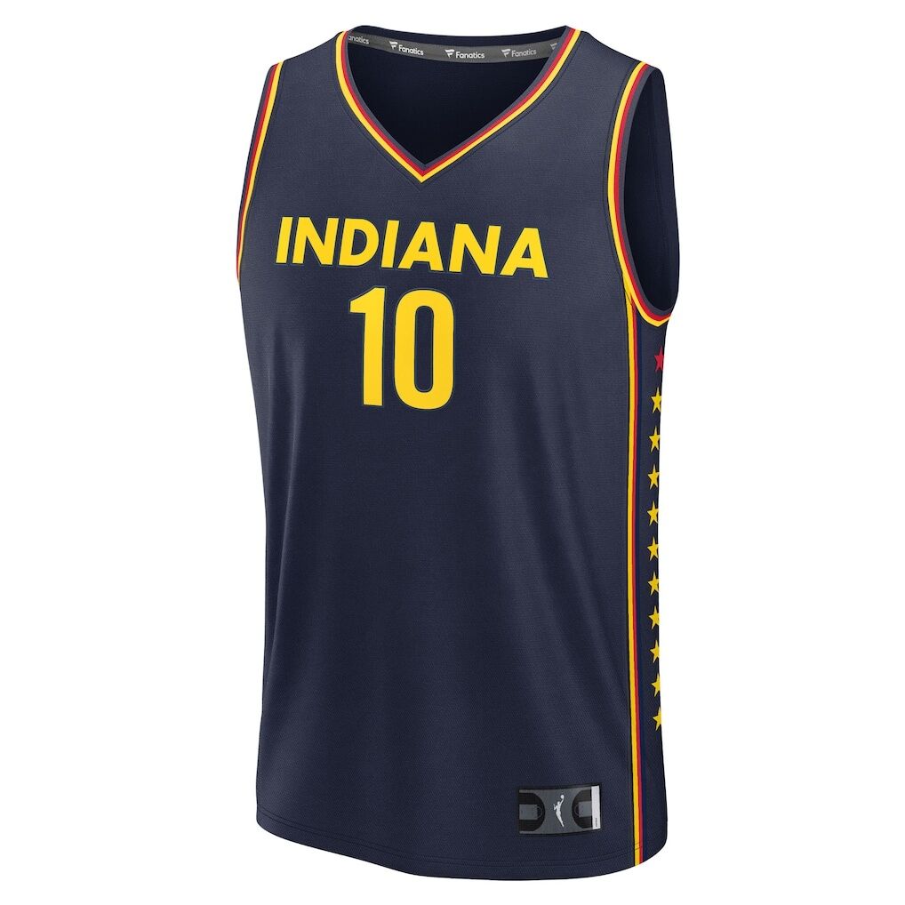 Lexie Hull Indiana Fever Fashion7 Youth Explorer Edition Fast Break Replica Jersey