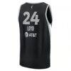 Jewell Loyd Las Vegas Aces Fashion7 Unisex Explorer Edition Fast Break Replica Jersey - Black - Detail View