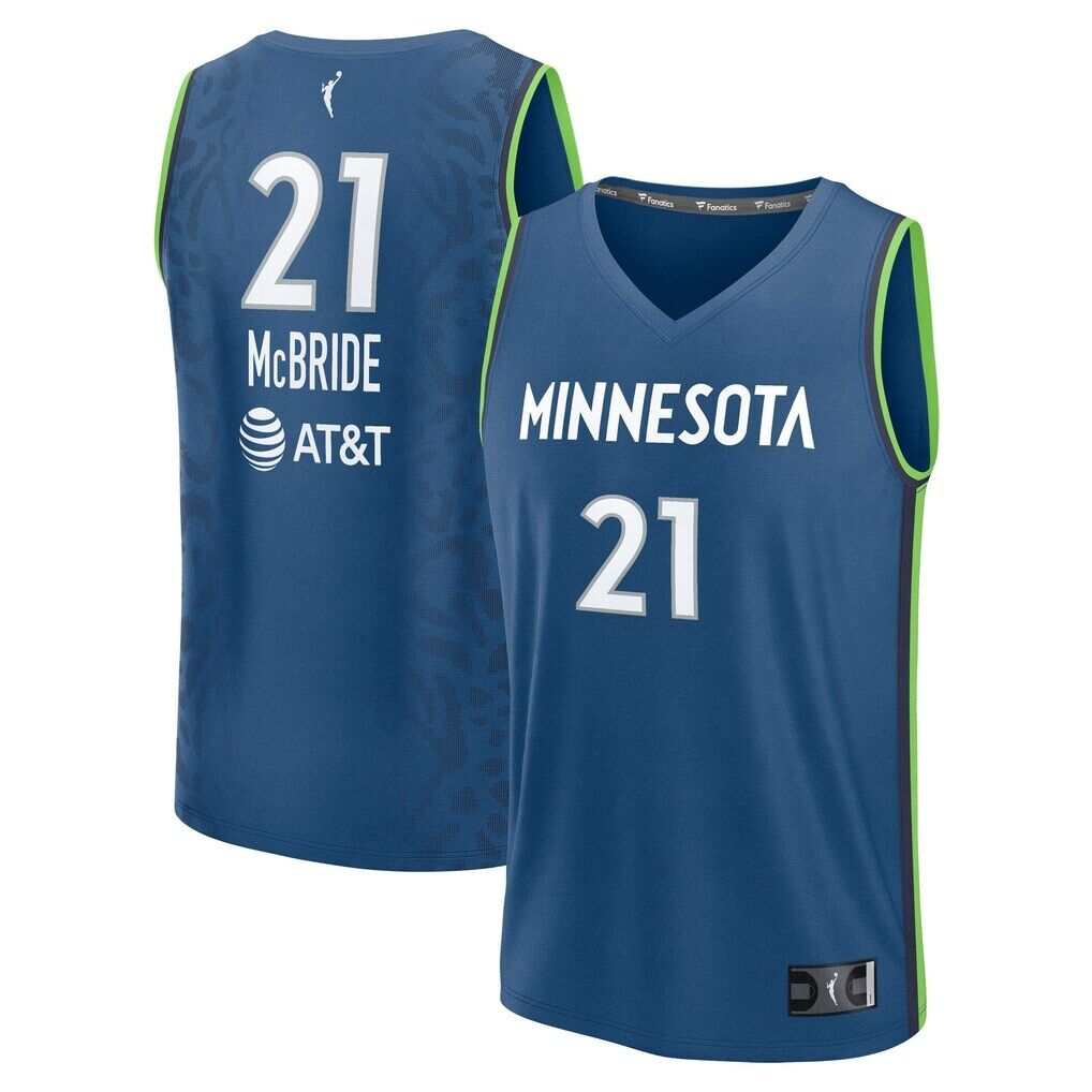 Kayla McBride Minnesota Lynx Fashion7 Unisex Explorer Edition Fast Break Replica Jersey