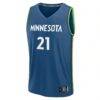 Kayla McBride Minnesota Lynx Fashion7 Youth Explorer Edition Fast Break Replica Jersey - Blue - Side View