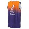 Kahleah Copper Phoenix Mercury Fashion7 Youth Explorer Edition Fast Break Replica Jersey - Purple - Detail View