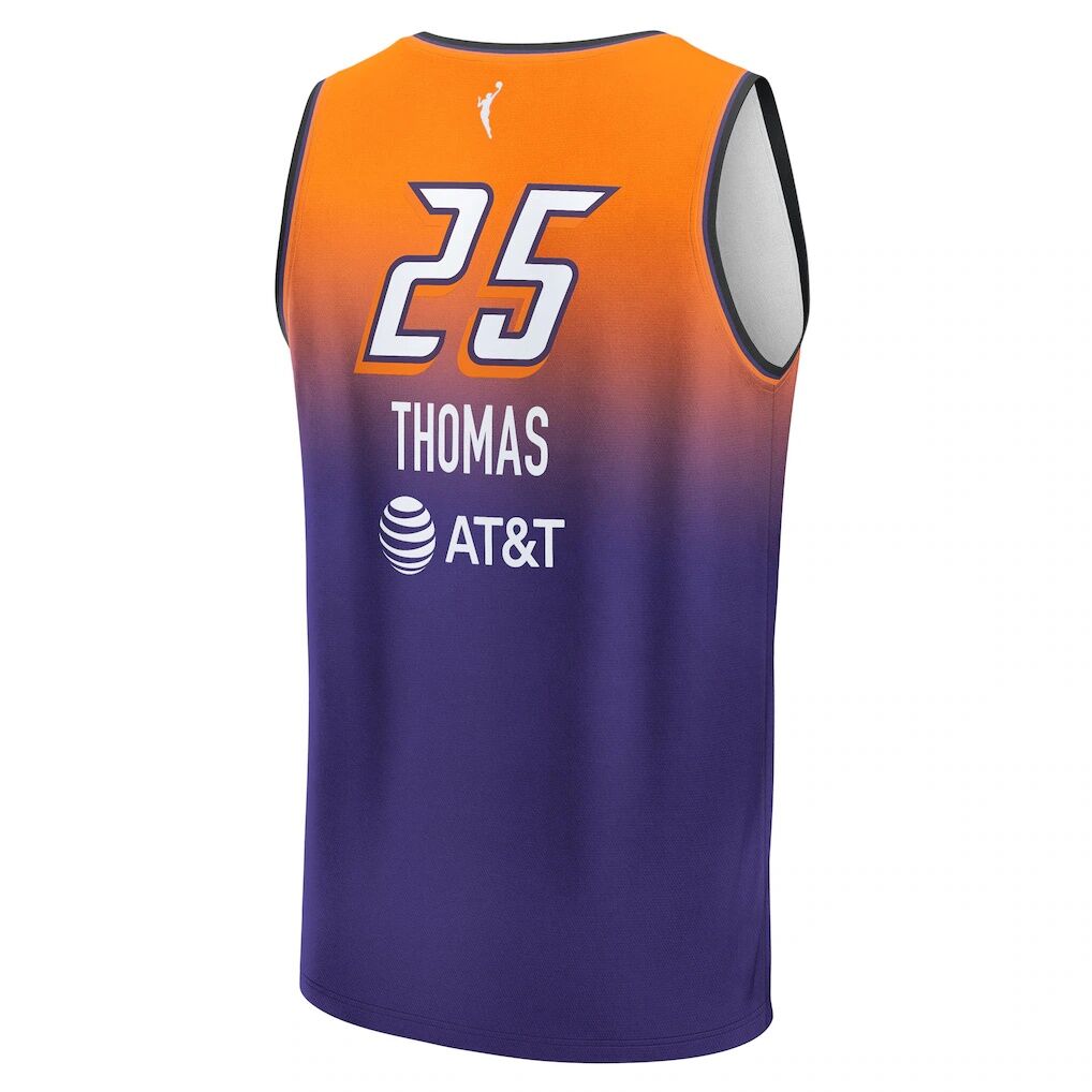 Alyssa Thomas Phoenix Mercury Fashion7 Unisex Explorer Edition Fast Break Replica Jersey