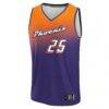 Alyssa Thomas Phoenix Mercury Fashion7 Unisex Explorer Edition Fast Break Replica Jersey - Purple - Side View