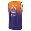 Alyssa Thomas Phoenix Mercury Fashion7 Youth Explorer Edition Fast Break Replica Jersey - Purple - Detail View