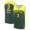 Nneka Ogwumike Seattle Storm Fashion7 Youth Explorer Edition Fast Break Replica Jersey - Green - Front View