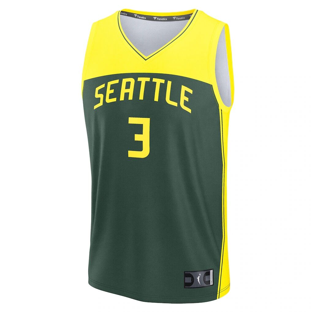 Nneka Ogwumike Seattle Storm Fashion7 Youth Explorer Edition Fast Break Replica Jersey
