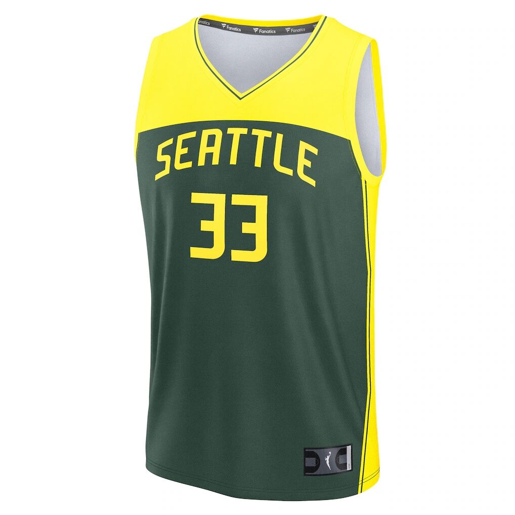 Katie Lou Samuelson Seattle Storm Fashion7 Unisex Explorer Edition Fast Break Replica Jersey